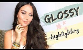 BEST GLOSSY HIGHLIGHTERS | GLASS SKIN