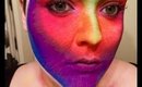 Starchild: Super Vibrant Tie-Dyed Face