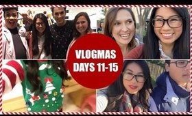 Meeting MannyMUA & Christmas Parties | Vlogmas Day 11-15, 2015