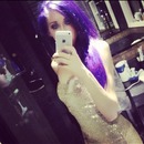 Bright Purple Hair