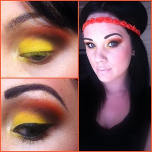 Orange and yellow shadow 