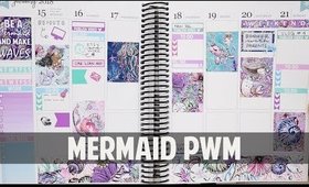 MERMAID PLAN WITH ME - white space