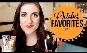 October 2016 Favorites | Beauty & Music