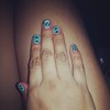 bday party nail art