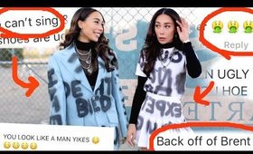 TURNING MY HATE COMMENTS INTO DIY FASHION! | MyLifeAsEva
