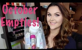 October Empties!!