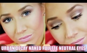 Urban Decay Naked Palette | Easy Neutral Eyes Tutorial