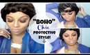 Boho Chic HALO | Simple Hairstyle!