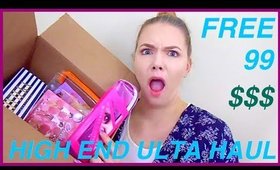 Ulta 4000 Points Haul| FREE HIGH END MAKEUP HAUL