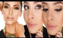 EVERYDAY smokey eye makeup using DRUGSTORE products! Kim K inspired. | NellysLookBook