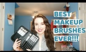 BEST Softest Affordable Makeup Brushes??! [FANTCEN]