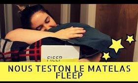 #Unboxing le matelas #Fleep pour une bonne nuit de sommeil