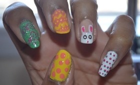 Simple Easter Nails