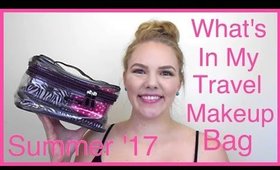 What's In My Travel Makeup Bag: Summer 2017