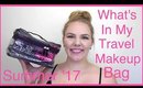 What's In My Travel Makeup Bag: Summer 2017