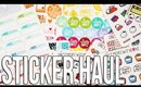 Sticker Haul ft. OnceMoreWithLove, Pretty on Paper Co. and more!