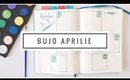 Organizarea lunii aprilie | Bullet Journal