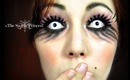 Gothic Dolly Halloween Inspired Eyes - Spooky Girl Pinks and Blacks - Snarky Princess
