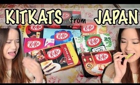 Weird Japanese Kitkats! Wasabi, Chilli & more! 日本のキットカット