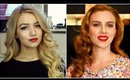 Scarlett Johansson classic Hollywood curls tutorial