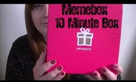 Memebox - 10 Minute Box - Korean Beauty Box & Discount code