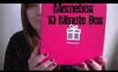 Memebox - 10 Minute Box - Korean Beauty Box & Discount code