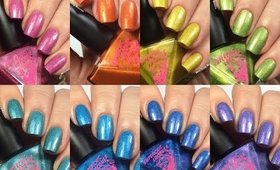 Super Chic Lacquer High Voltage Collection Live Swatch + Review!!