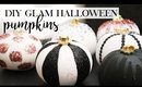 7 DIY Glam Halloween Pumpkin Decor Designs - DIY Halloween Decor Ideas