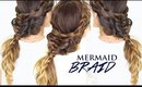 Pretty Mermaid Hair -  BRAIDS in BRAID Tutorial | Cute Fall Hairstyles