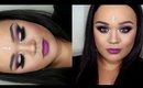 Purple and Pink Bollywood Inspired Makeup Tutorial 2016