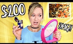 TESTING: $200 FOUNDATION MADE OF FISH EGGS!?!