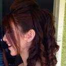 Sweet sixteen up do by Alvin Perez 