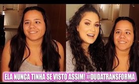 "NUNCA ME VI TÃO LINDA" #DUDATRANSFORMA VOLTOU COM TUDO!