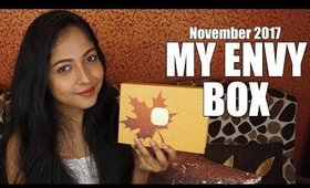 MY ENVY BOX November 2017 | Unboxing & Review | Stacey Castanha