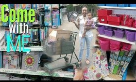 Come with Me to Dollar tree! Getting School Supplies for Kids + More | Love Rymingtahn