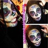 Sugar Skull Makeup By Me.