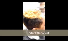 Short two toned Taper