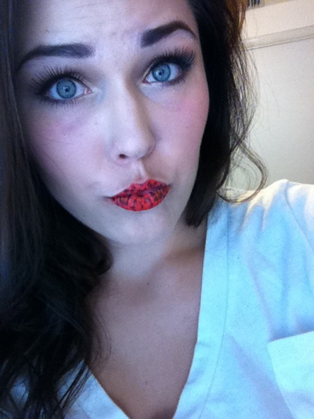 Photos with Violent Lips Temporary Lip Tattoos | Beautylish