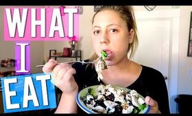 WHAT I EAT IN A DAY TO LOSE WEIGHT! Fitness Vlog #3