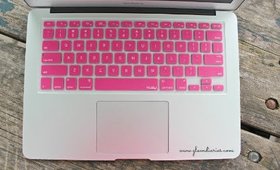 Pink Macbook Keys Decorate Your Laptop [Re-Upload]