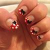 Minnie Mouse Nails