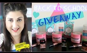 Back To School Giveaway! (Beauty Essentials)