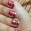Fall colors - braided nails!