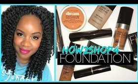 How 2 Shop 4 Foundation | Shawnte Parks