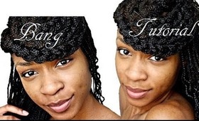 ✄Hair| Box Braids Bangs Tutorial