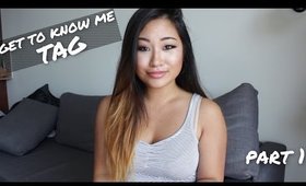 GET TO KNOW ME: Travelling, School, Favorite YouTubers | misscamco