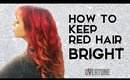 Keep Red Hair BRIGHT with Overtone | GlitterFallout