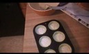 Bake time! Cookie dough cupcakes