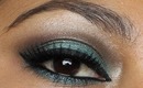 Eid Tutorial - Turquoise & Brown Smokey Eye Makeup
