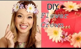 How To DIY Flower Crown (Flower Halo)